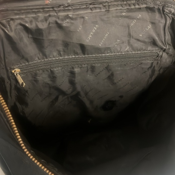 Versace Parfums Black/Gold Luxe Backpack main image 13